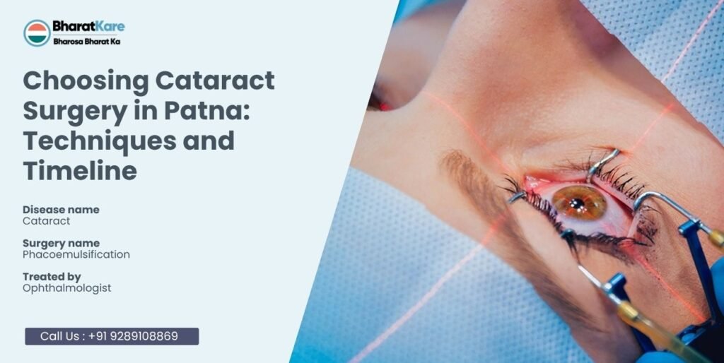 Choosing Cataract Surgery in Patna