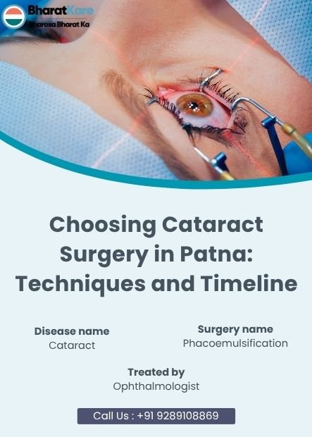 Choosing Cataract Surgery in Patna
